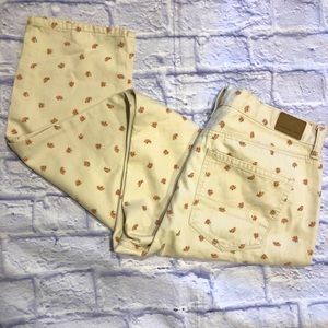 American Eagle Outfitters floral jeans 👖